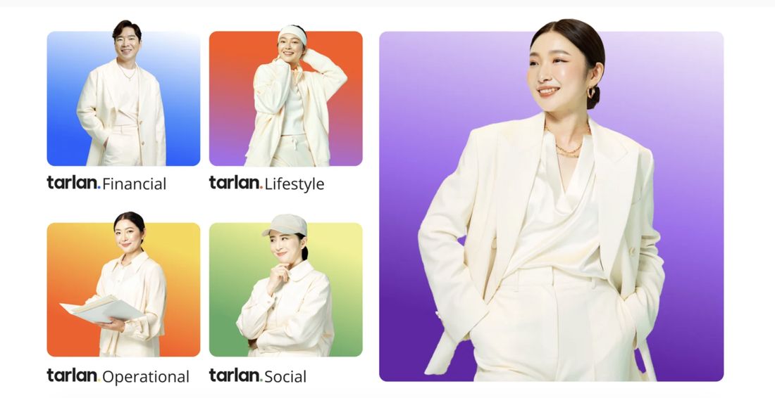 Tarlan Payments: Financial, Lifestyle, Operational and Social product lines in one visual system